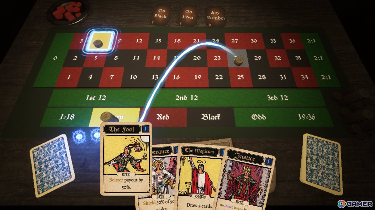 悪魔に取り憑かれた企業AIに挑むルーレット×デッキ構築ローグライト「Teufelskreis」トレーラーが公開!の画像