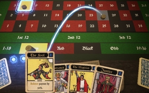 悪魔に取り憑かれた企業AIに挑むルーレット×デッキ構築ローグライト「Teufelskreis」トレーラーが公開!