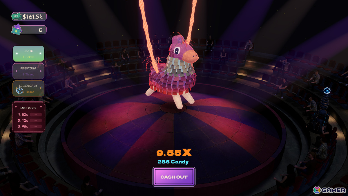 サーカスの観客たちがピニャータを叩き割るインクリメンタルゲーム「Pinata Smash: Incremental Circus」体験版が公開！の画像2