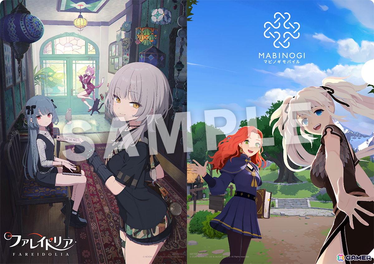 「東京ゲームショウ2026」ネクソンブースの出展内容が公開!「マビノギモバイル」と「ファレイドリア」の世界観を再現したブースで試遊が楽しめるの画像