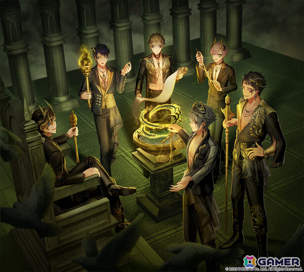 「ブラスタ」7周年を記念したイベント「Inferno」が9月1日より開催！神と悪魔の2パターンのキャストビジュアルが公開の画像