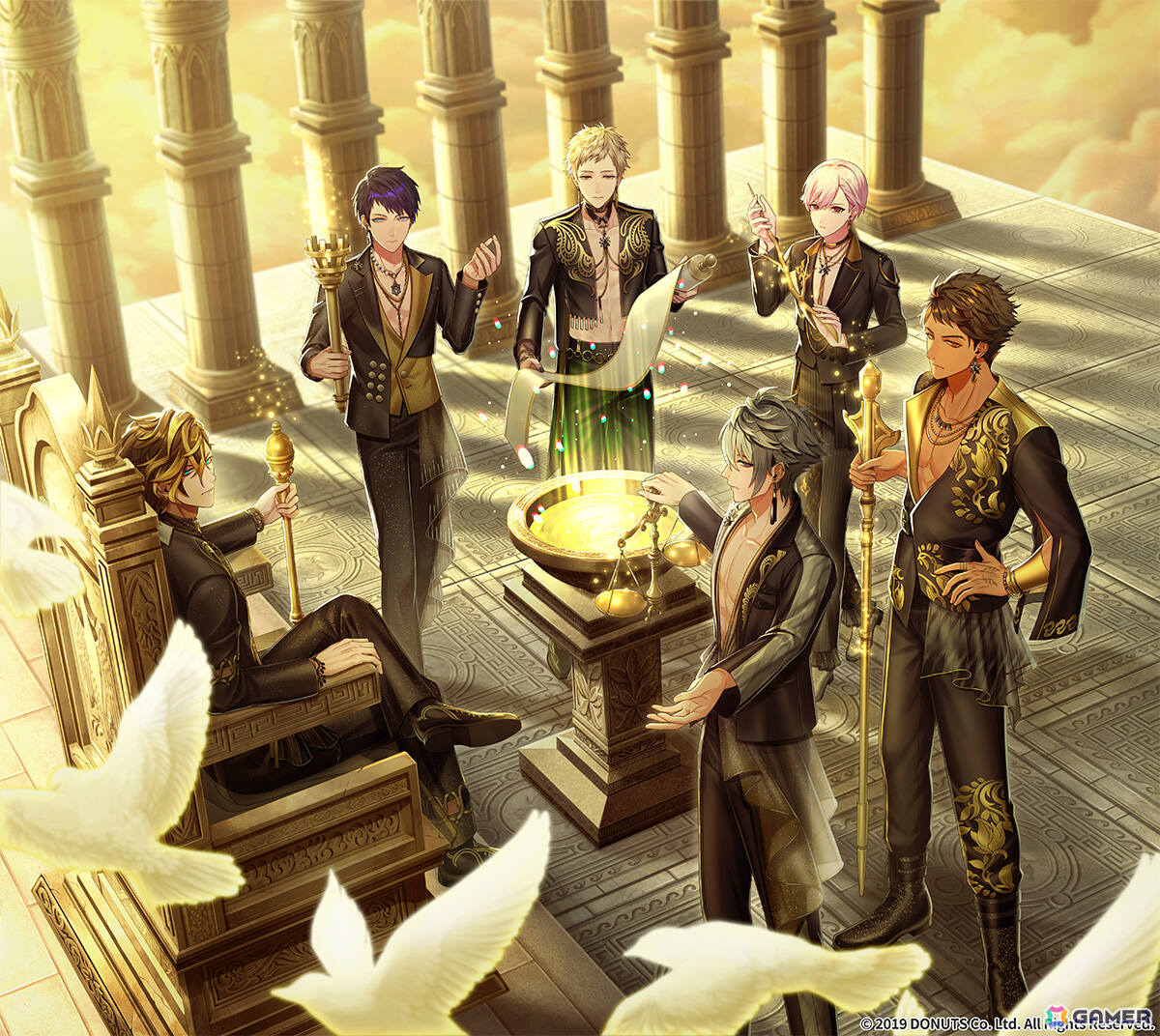 「ブラスタ」7周年を記念したイベント「Inferno」が9月1日より開催！神と悪魔の2パターンのキャストビジュアルが公開の画像2