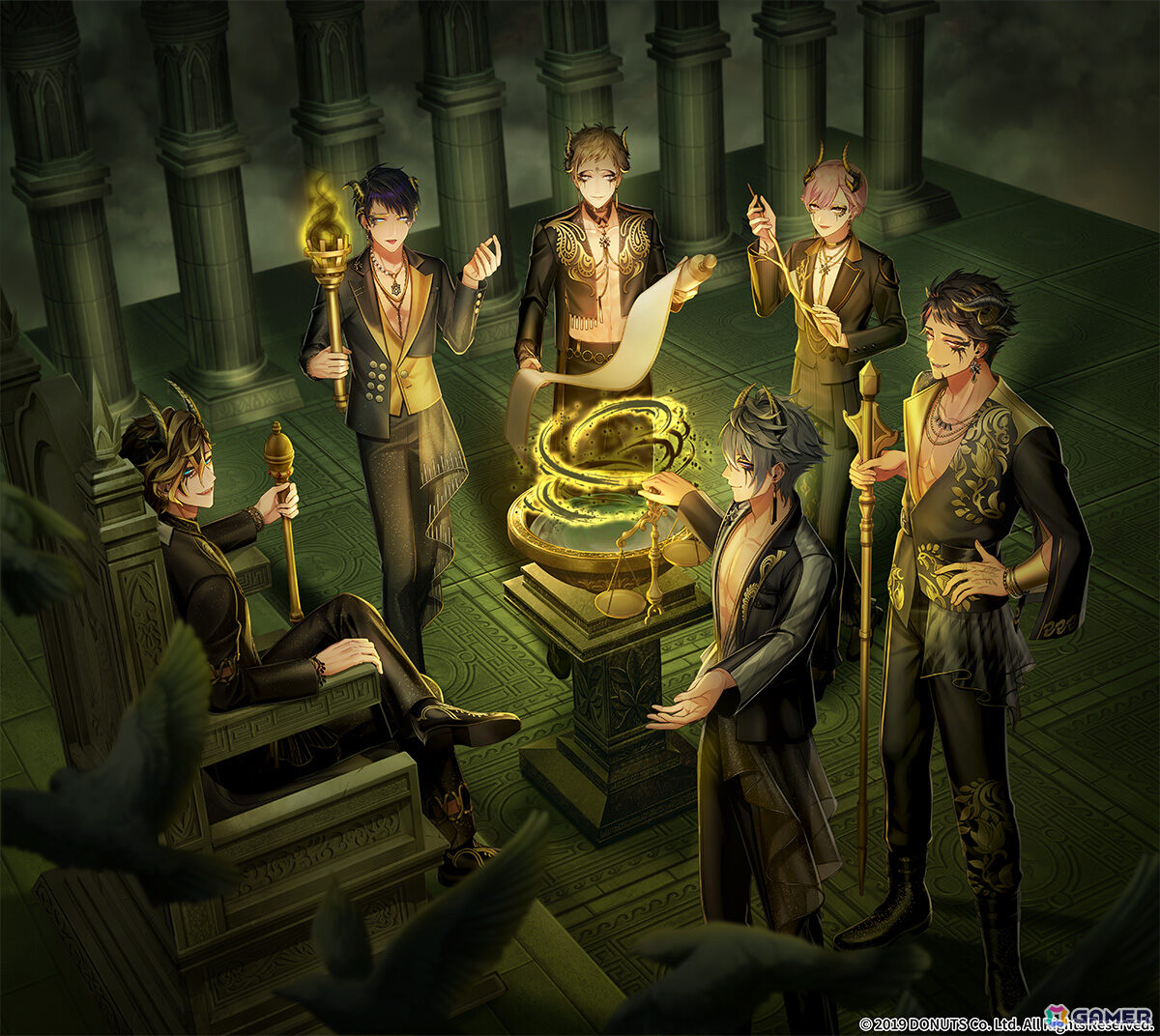 「ブラスタ」7周年を記念したイベント「Inferno」が9月1日より開催！神と悪魔の2パターンのキャストビジュアルが公開の画像3