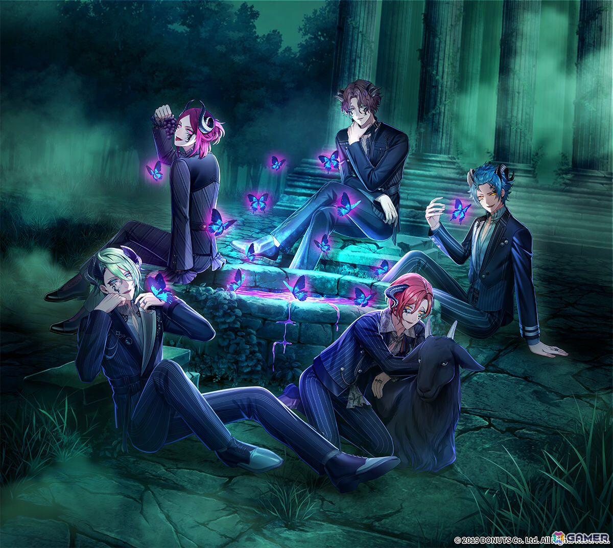 「ブラスタ」7周年を記念したイベント「Inferno」が9月1日より開催！神と悪魔の2パターンのキャストビジュアルが公開の画像7