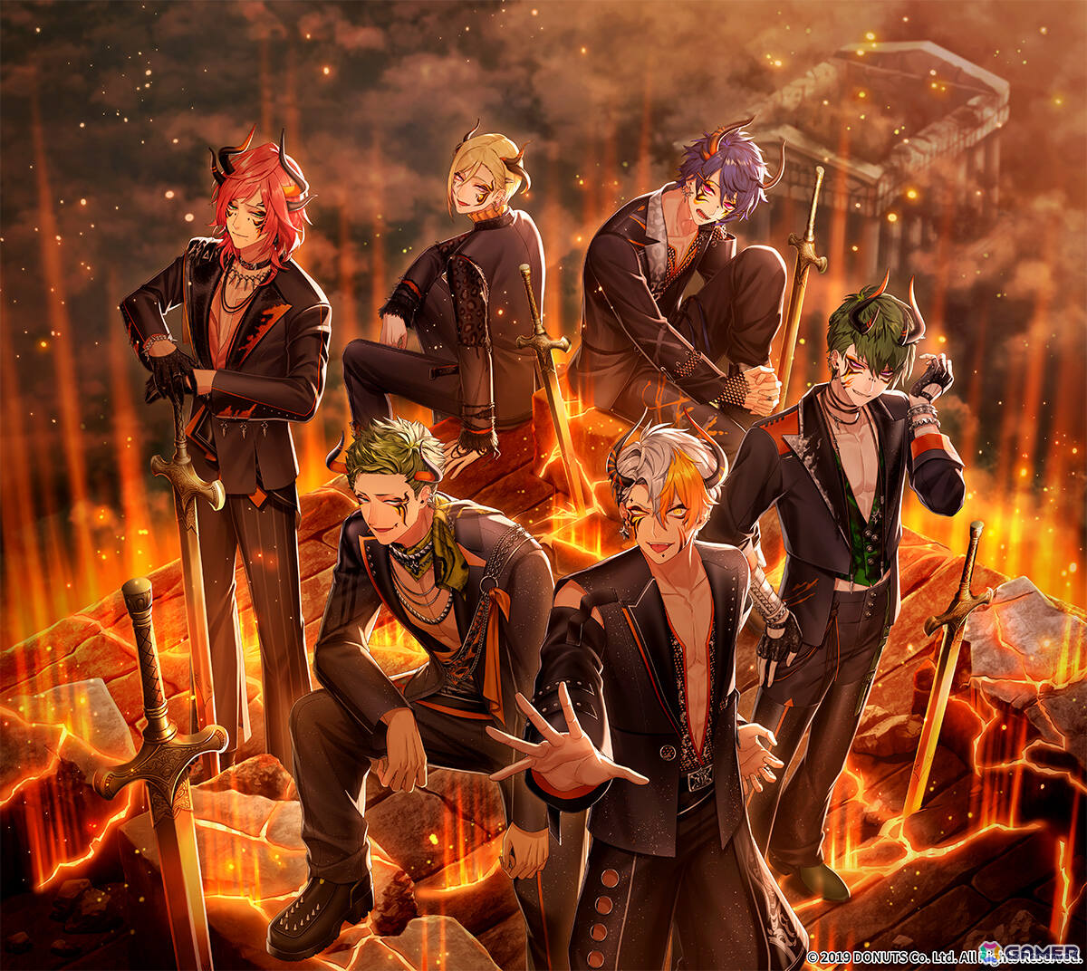 「ブラスタ」7周年を記念したイベント「Inferno」が9月1日より開催！神と悪魔の2パターンのキャストビジュアルが公開の画像9