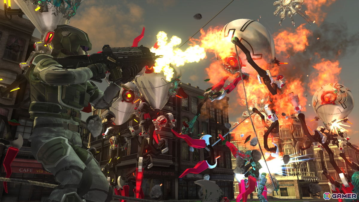 「地球防衛軍6.2 INVADER FROM ANOTHER WORLD」が2027年に発売!敵の倍増や武器のカスタマイズなどの追加要素を収録した改変版の画像