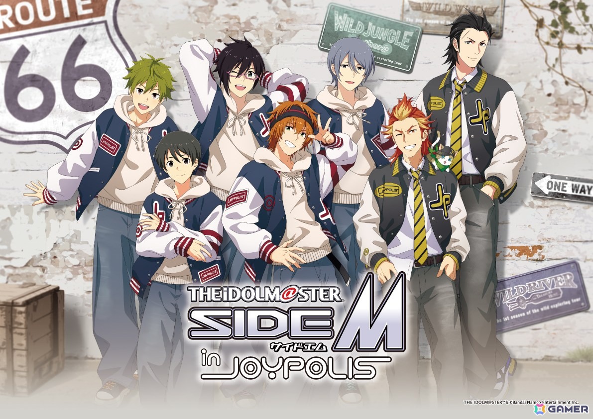 「アイドルマスター SideM in JOYPOLIS 3」イベント詳細が公開！「High×Joker」「神速一魂」が東京ジョイポリス30周年アンバサダーに就任の画像