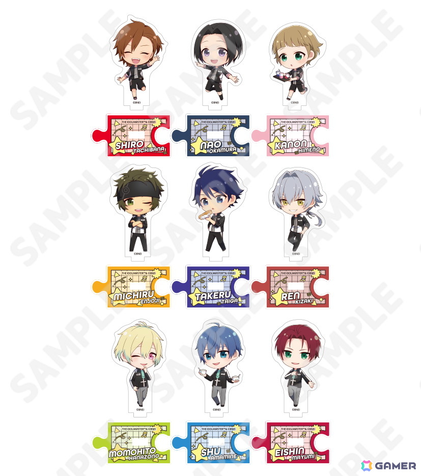 トレーディングアクリルスタンド A（全10種） 850円（税込） ※ランダムに封入して販売となります。