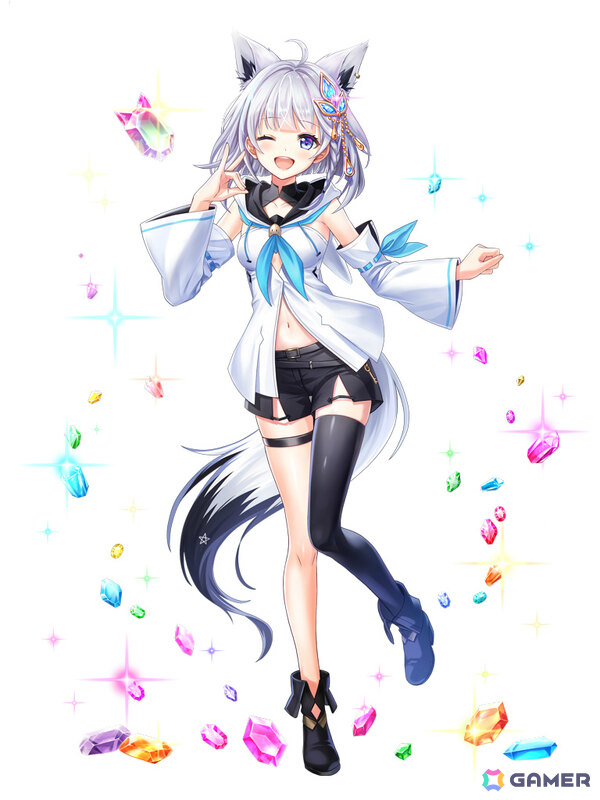 「白猫プロジェクト NEW WORLD'S」ホロライブコラボ第3弾が8月31日より開催！ホロライブゲーマーズの4名が登場、水着モードチェンジも可能の画像11