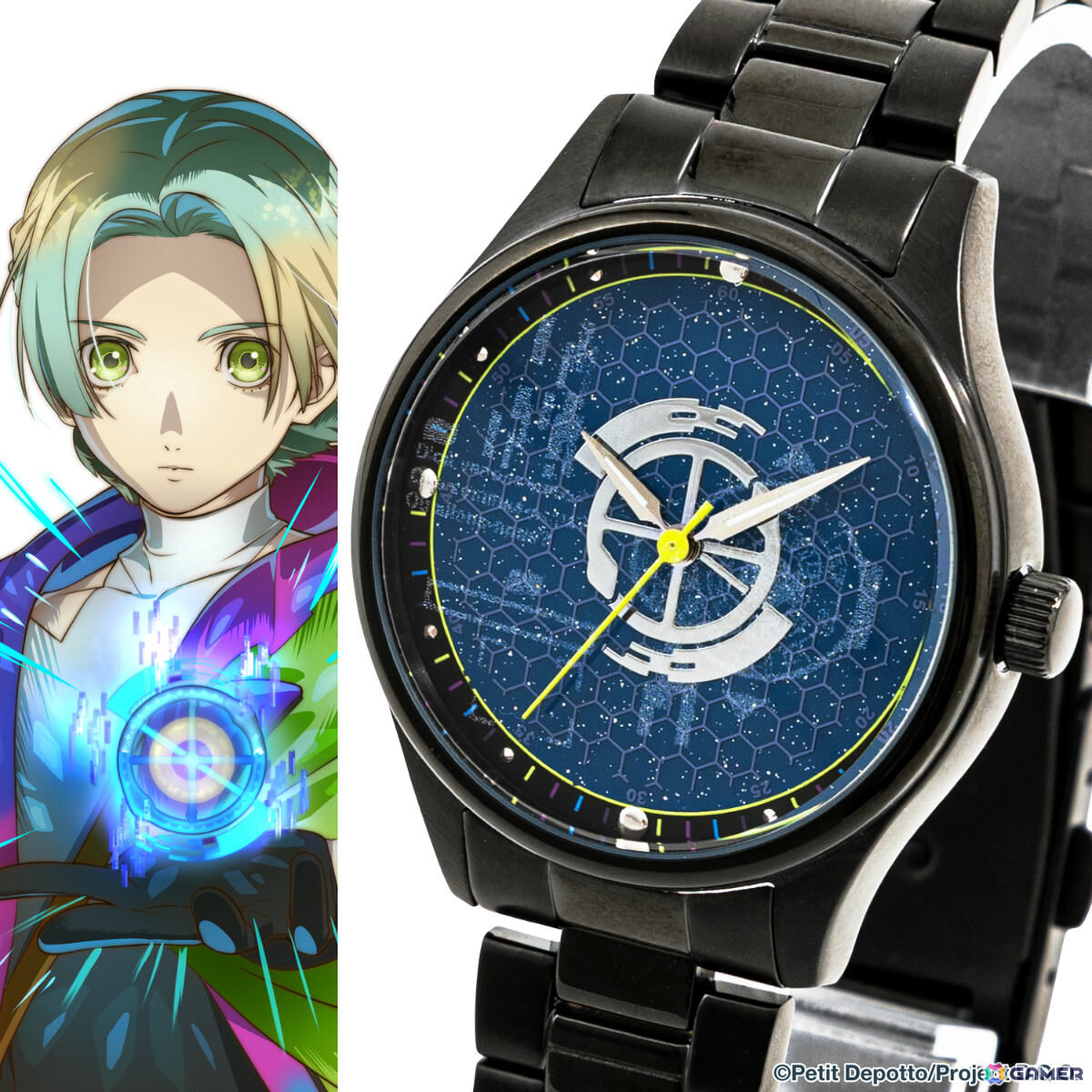TVアニメ「グノーシア」とSuperGroupiesのコラボアイテムが登場!銀の鍵をモチーフにしたネックレスや鮮やかな色彩が取り入れられたアウターなど4種の画像