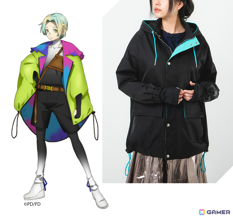 TVアニメ「グノーシア」とSuperGroupiesのコラボアイテムが登場!銀の鍵をモチーフにしたネックレスや鮮やかな色彩が取り入れられたアウターなど4種の画像