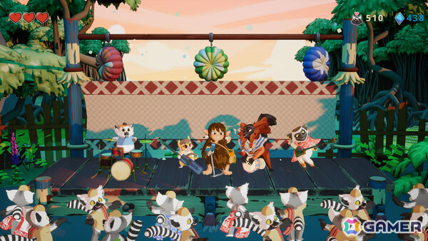 マダガスカル産アクションADV「Kalanoro」が9月24日に発売！型破りなキツネザルたちとバンドを結成し邪悪な魔女から島を救い出そうの画像3
