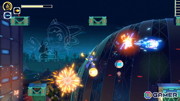 シリーズ40周年を飾る最新作「ロックマン: デュアル オーバーライド」先行プレイレポート！進化を遂げたアクションと新たなバトルの手触りを一足先に体験の画像11