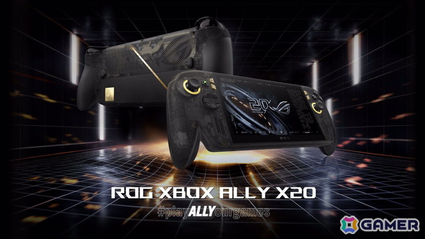 ROGブランド設立20周年したモデル「ROG XBOX Ally X20」シリーズの発売が決定！日本での取り扱いは2026年10月以降にの画像1