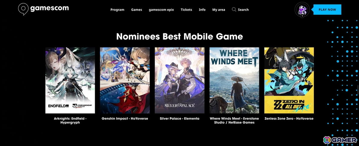 「白銀の城」がgamescom 2026の“gamescom Best Mobile Game”にノミネート！マルチプレイの映像を収録したPVも公開の画像