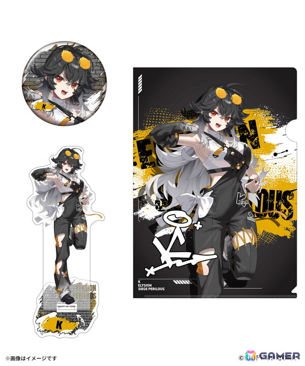 「勝利の女神：NIKKE」ZOZOTOWNとのコラボアイテムが8月28日より販売！スコッティ氏が描き下ろしたベイ、クレイ、D、Kのイラストを使用の画像11