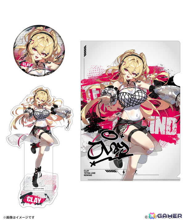 「勝利の女神：NIKKE」ZOZOTOWNとのコラボアイテムが8月28日より販売！スコッティ氏が描き下ろしたベイ、クレイ、D、Kのイラストを使用の画像12