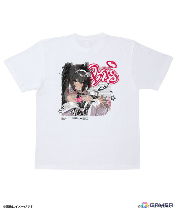 「勝利の女神：NIKKE」ZOZOTOWNとのコラボアイテムが8月28日より販売！スコッティ氏が描き下ろしたベイ、クレイ、D、Kのイラストを使用の画像5