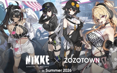 「勝利の女神：NIKKE」ZOZOTOWNとのコラボアイテムが8月28日より販売！スコッティ氏が描き下ろしたベイ、クレイ、D、Kのイラストを使用