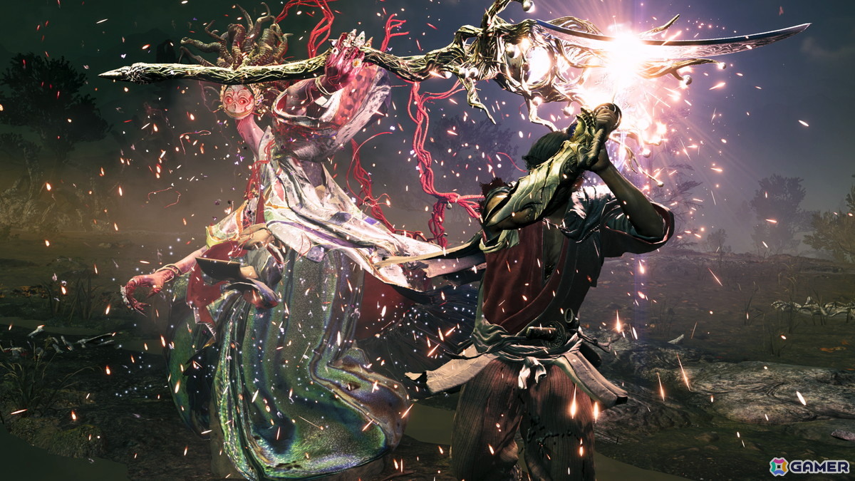 新しい幻魔を生み出すことに没頭する不気味な存在である道狂とのバトルシーンが初公開