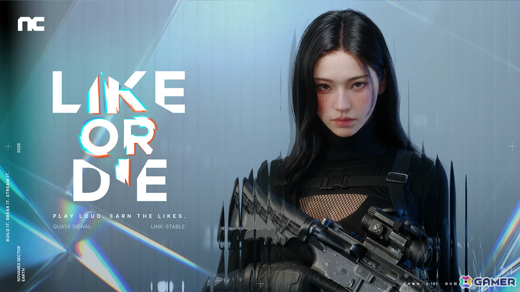 次世代チーム制サバイバルFPS「Project Bonfire」の正式名称が「Like or Die」に決定！汎宇宙プラットフォームのストリーマーとなって生存競争に挑めの画像