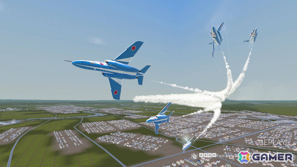 編隊アクロバットフライトシム「Dancing Wings - The Aerobatic Simulator」最大3機による編隊飛行などを楽しめる体験版が配信！の画像