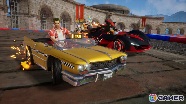 「ソニックレーシング クロスワールド」無料アップデートで「クレイジータクシー」シリーズのアクセルが参戦！の画像