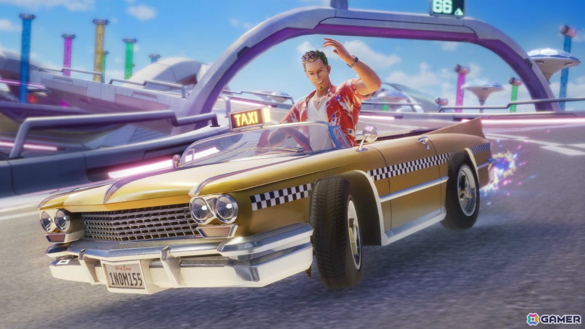 「ソニックレーシング クロスワールド」無料アップデートで「クレイジータクシー」シリーズのアクセルが参戦！の画像