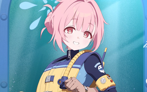 「ブルアカ」オデュッセイア海洋高等学校のダイビング部★3「ココロ」、★3「コトネ」が登場！