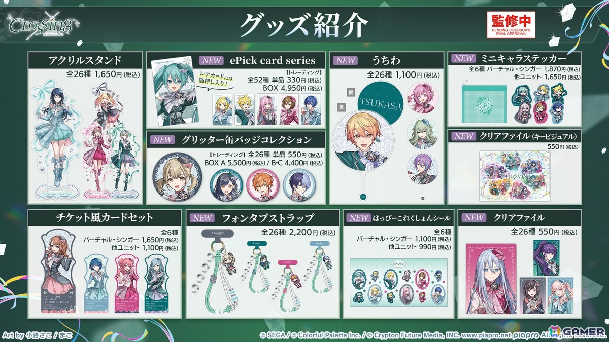 「プロセカ」3つのグループによるコネクトライブの詳細が公開！ボーカロイド楽曲コラボメンバーのイラストお披露目、6周年合わせでの「全世界プロセカ一斉調査」告知もの画像