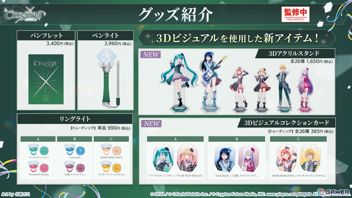 「プロセカ」3つのグループによるコネクトライブの詳細が公開！ボーカロイド楽曲コラボメンバーのイラストお披露目、6周年合わせでの「全世界プロセカ一斉調査」告知もの画像
