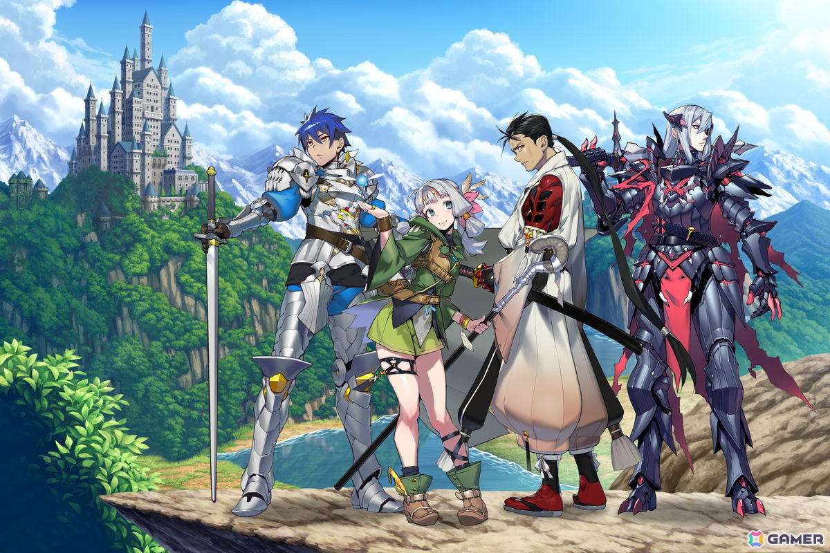 「RPGツクールU2U」のSteamストアページが公開!なまにくATK氏が手掛けるキービジュアルも初公開の画像