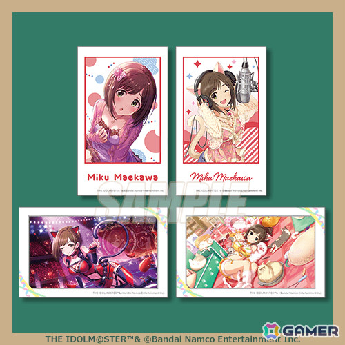 「デレマス」オンラインくじが9月3日よりくじ引き堂で販売開始！文化祭をイメージした未央、奈緒、美嘉、みくの描き下ろし特大タペストリーなどが賞品にの画像14