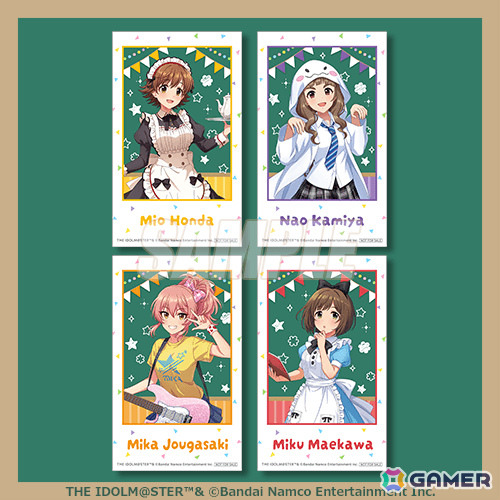 「デレマス」オンラインくじが9月3日よりくじ引き堂で販売開始！文化祭をイメージした未央、奈緒、美嘉、みくの描き下ろし特大タペストリーなどが賞品にの画像18