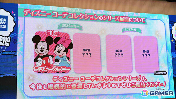 「おねがいアイプリ」2026年冬より展開の「ディズニー コーデコレクション」やテレビアニメの新ビジュアルが公開された発表会をレポートの画像11