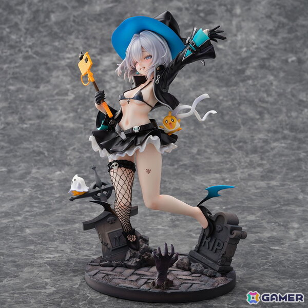 「アズレン」ヤーデが「イイコのときめきマジック」衣装で1/6スケールフィギュアに！躍動感あふれるポージングといたずらっぽく微笑む表情を余すことなく立体化の画像10