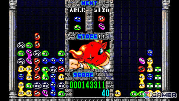 落ちモノパズル「EGGコンソール ぷよぷよ PC-9801」がSwitchで配信！同じ色のぷよを4つつないで消していこうの画像4