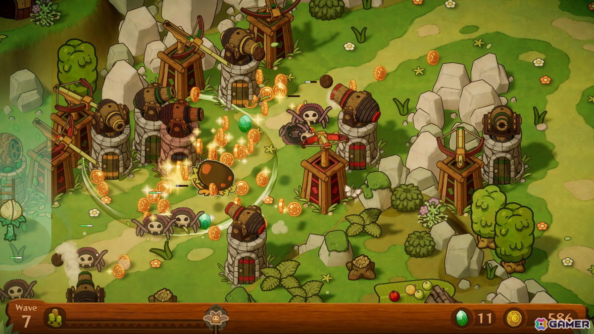 「PixelJunk Monsters 3」が発表！新たにローグライク要素を追加してより深みを増したタワーディフェンスゲームの画像7