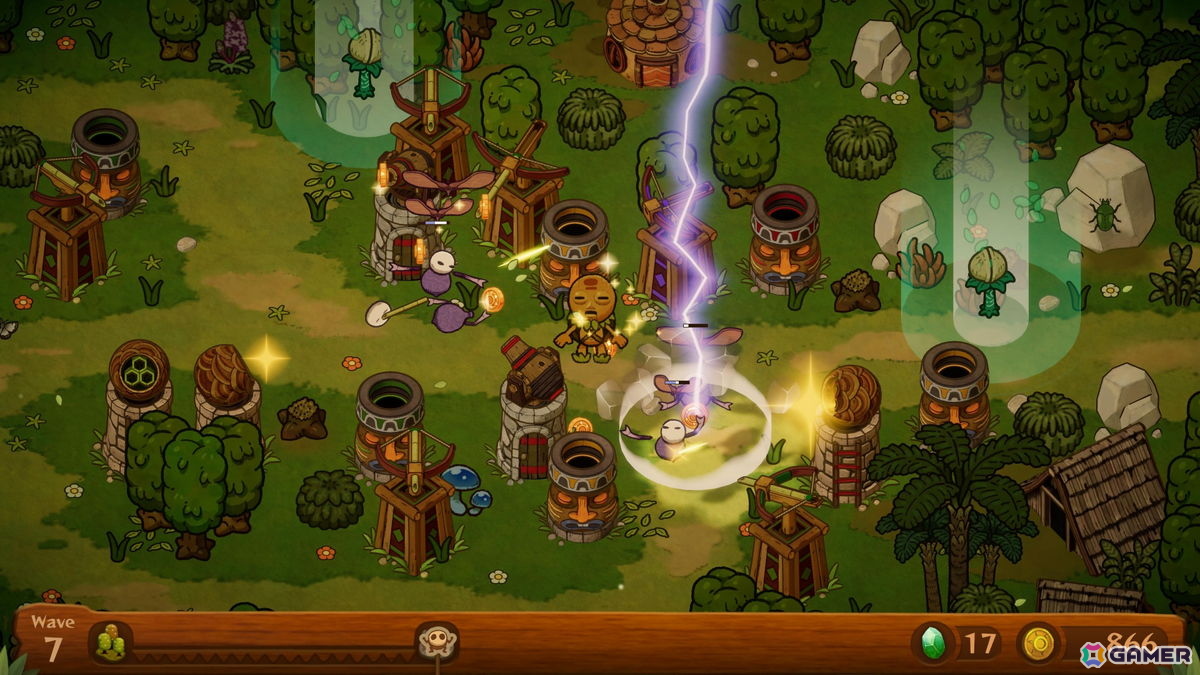 「PixelJunk Monsters 3」が発表！新たにローグライク要素を追加してより深みを増したタワーディフェンスゲームの画像9