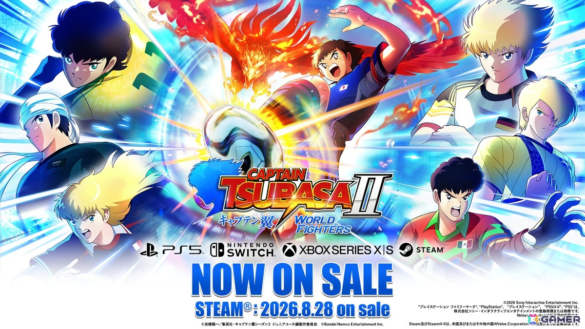 「キャプテン翼2 WORLD FIGHTERS」がPS5/Xbox Series X|S/Switchで発売!収録される最後のチーム紹介を含むローンチトレーラーが公開の画像