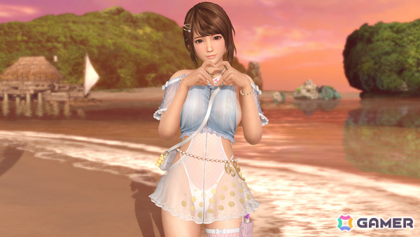 「DEAD OR ALIVE XVV」つくし（CV：指出毬亜）のトゥルーカラーコーデ「ルーセント・キャンバス」が追加！の画像