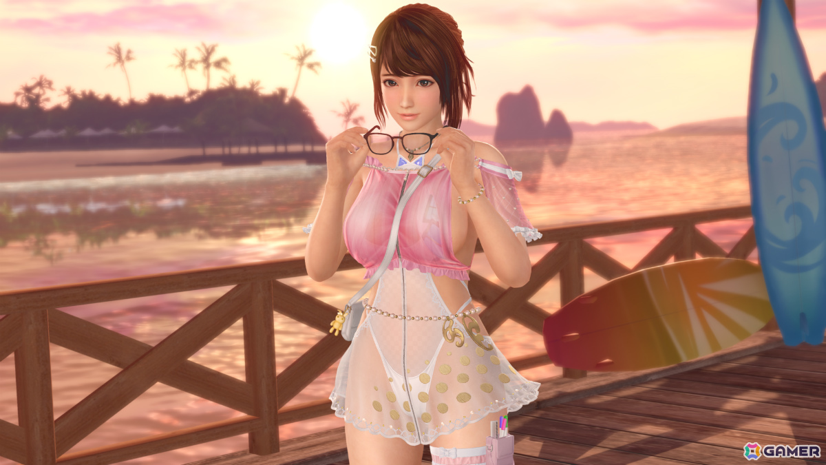 「DEAD OR ALIVE XVV」つくし（CV：指出毬亜）のトゥルーカラーコーデ「ルーセント・キャンバス」が追加！の画像