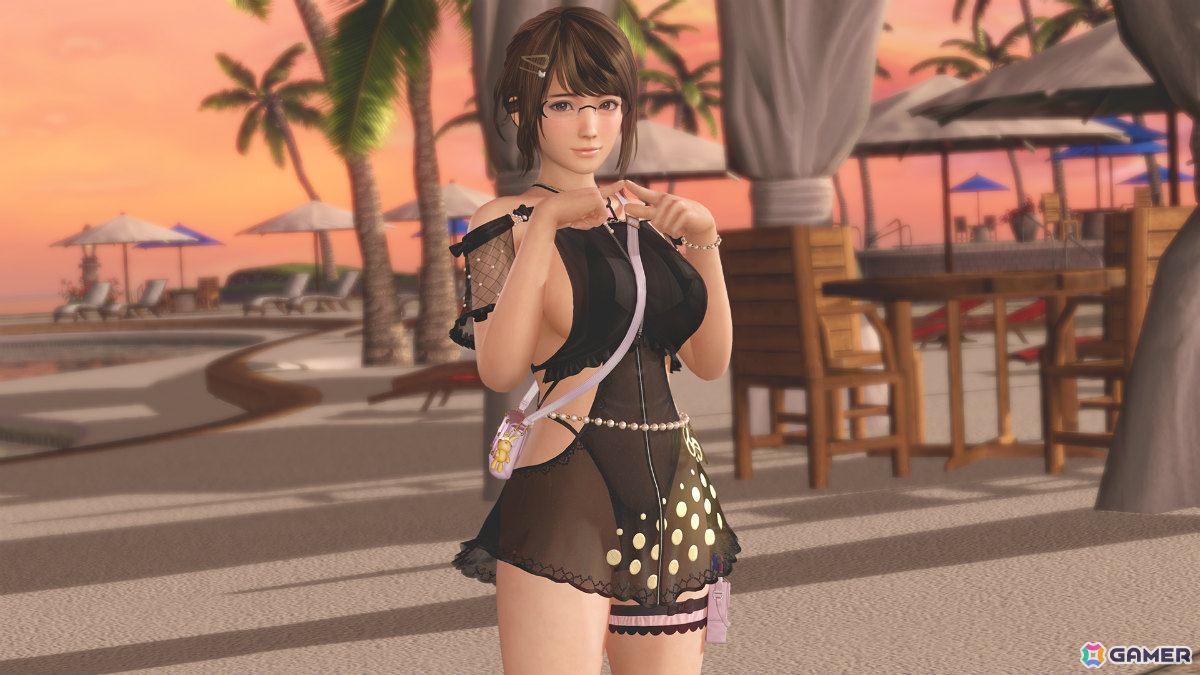 「DEAD OR ALIVE XVV」つくし（CV：指出毬亜）のトゥルーカラーコーデ「ルーセント・キャンバス」が追加！の画像10