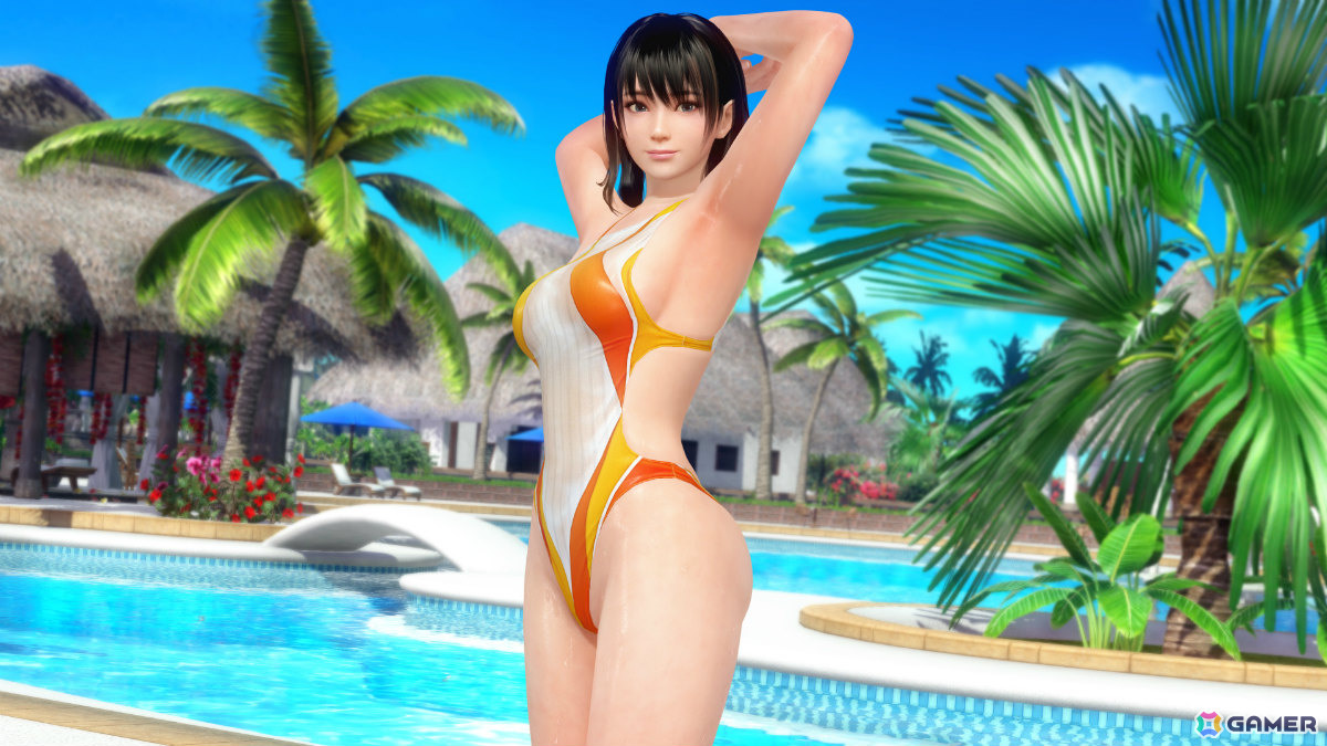 「DEAD OR ALIVE XVV」つくし（CV：指出毬亜）のトゥルーカラーコーデ「ルーセント・キャンバス」が追加！の画像