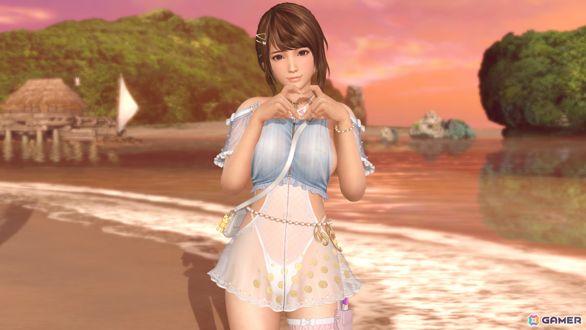 「DEAD OR ALIVE XVV」つくし（CV：指出毬亜）のトゥルーカラーコーデ「ルーセント・キャンバス」が追加！の画像8