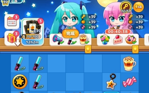 ミクたちと星々を巡るパズルゲーム「初音ミク ぐらふぃコレクション なぞの音楽すい星 Re:Merge」の事前予約受付がApp Store/Google Playで開始！