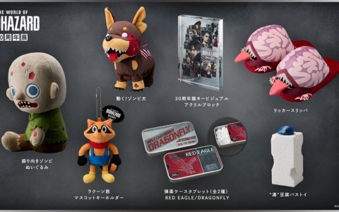 「THE WORLD OF BIOHAZARD 30周年展」ではウィルス、寄生生物、菌をテーマに開発資料の数々が一挙に集約！ウェスカーの等身大立体造形なども初公開