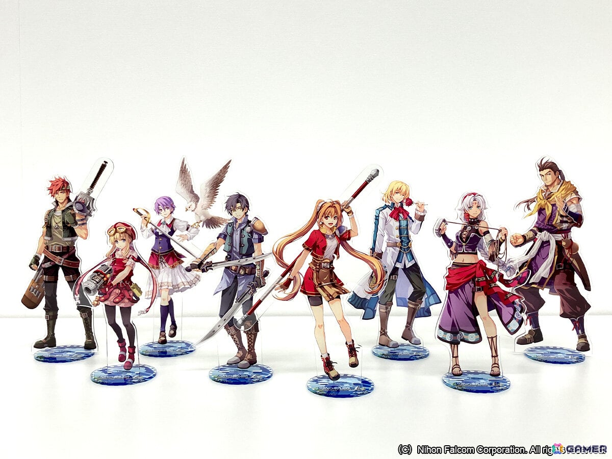 「空の軌跡 the 1st」のアクスタ54種＆背景パネル2種の受注販売がスタート！エステルやヨシュアをはじめ多彩なキャラがラインナップの画像