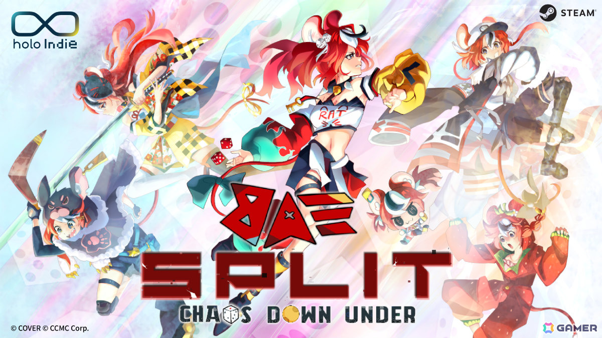 ハコス・ベールズさんが主人公の無料ターン制RPG「BaeSplit: Chaos Down Under」Steamページが公開!の画像