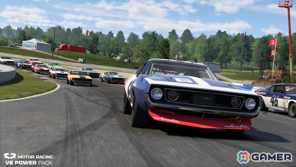 「Project Motor Racing」V8マシン9台と名門サーキット「Road Atlanta」を収録したDLC「V8 Power Pack」が9月15日に発売!の画像